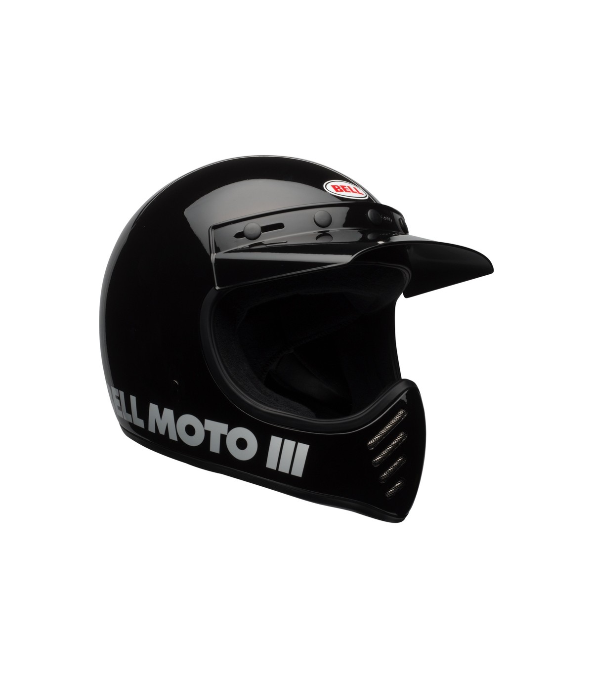 Casco Motocross Bell Moto 10 Negro Blanco - Moto Urban