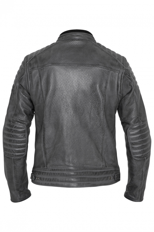 John Doe Leather Jacket Storm Grey