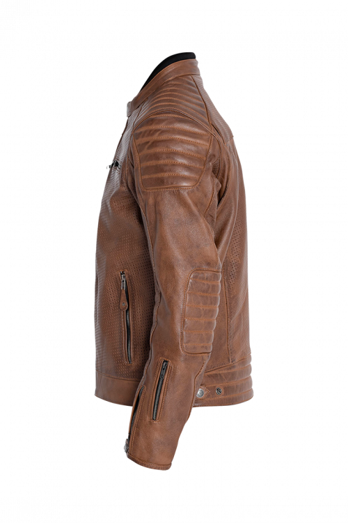 John Doe Leather Jacket Storm Tobacco