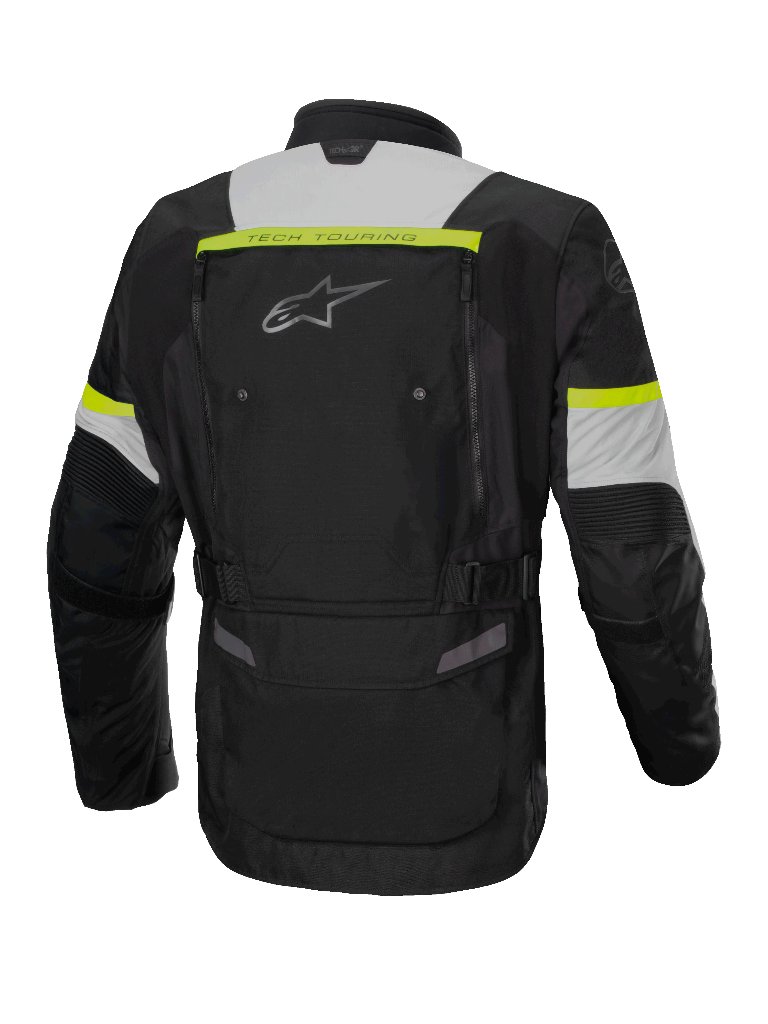 Alpinestars Bogota' Pro Drystar Jacket Ice Gray/Dark Gray/Yellow Fluo