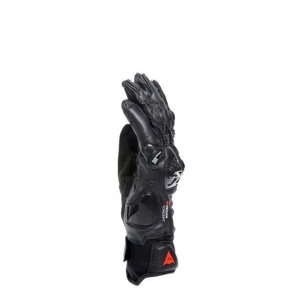 Dainese CARBON 4 SHORT LEATHER GLOVES black/black