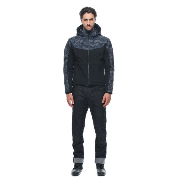 Dainese IGNITE TEX JACKET black/camo-gray