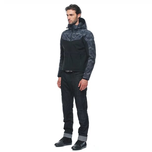 Dainese IGNITE TEX JACKET black/camo-gray