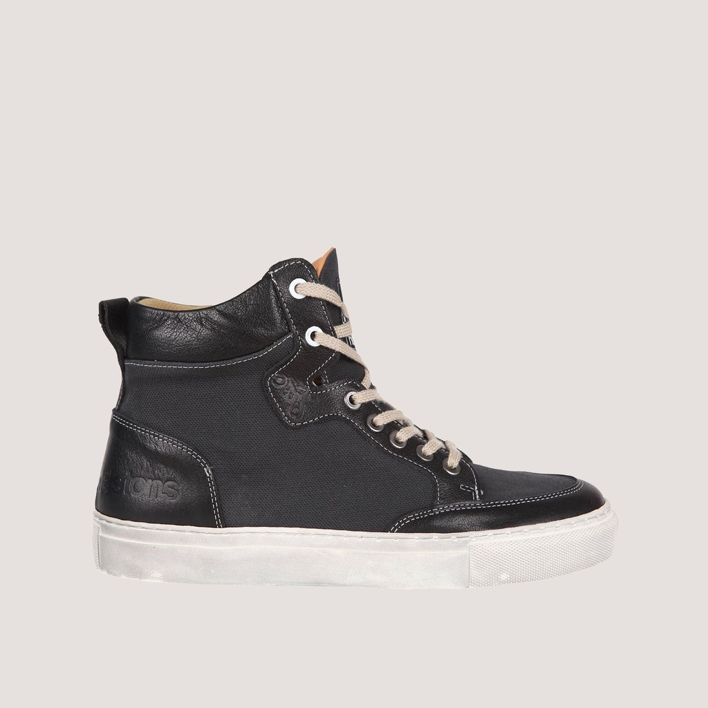 Helstons KOBE Toile Armalith-Leather grey-black