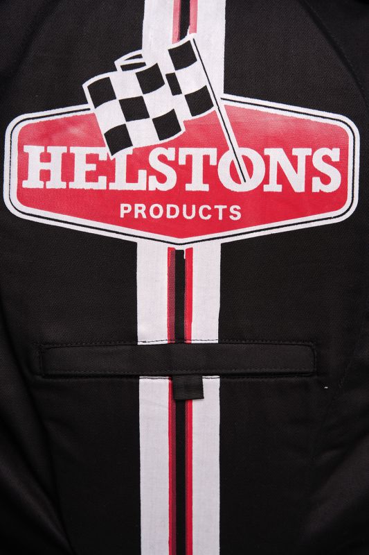 Helstons INDY Leather Rag black-black