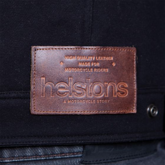 Helstons KANSAS Toile Aramide-Leather black-black