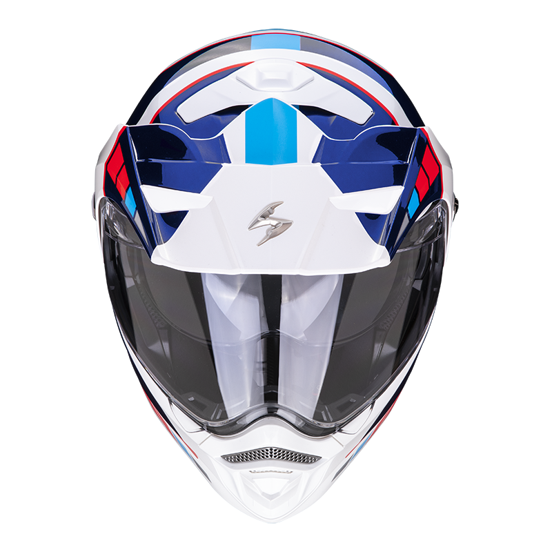 Scorpion ADX-2 CAMINO Pearl white-Blue-Red