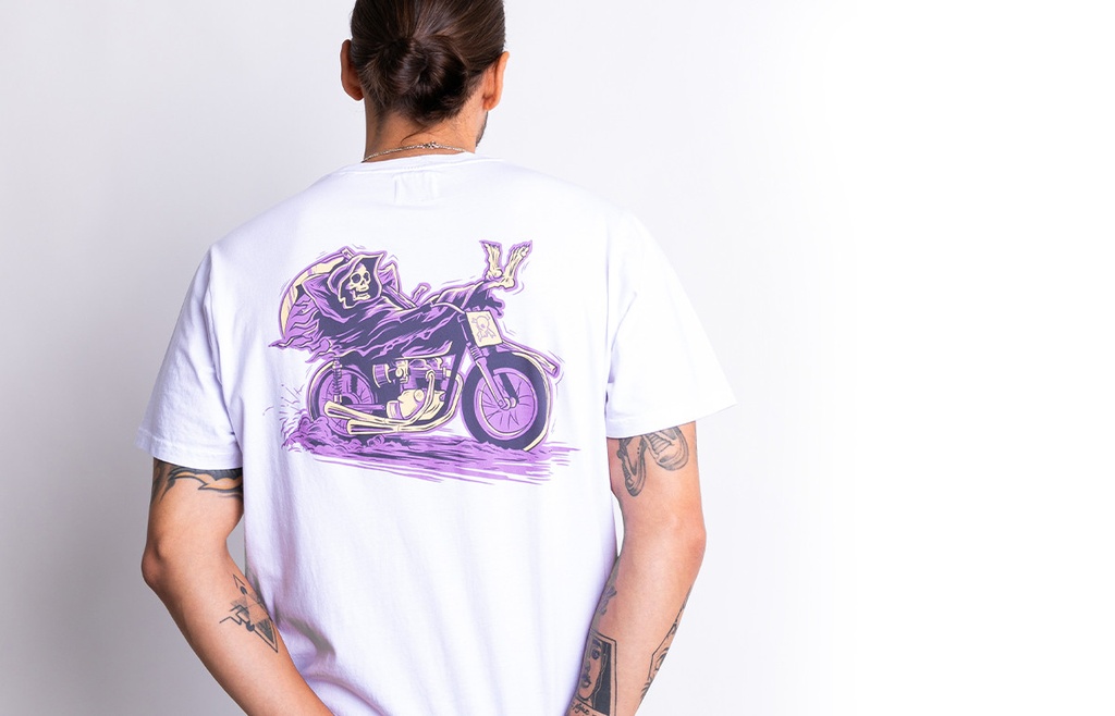 John Doe T-Shirt Ghost Rider White