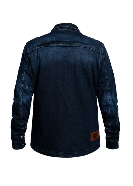 John Doe Motoshirt Denim Dark Blue Used