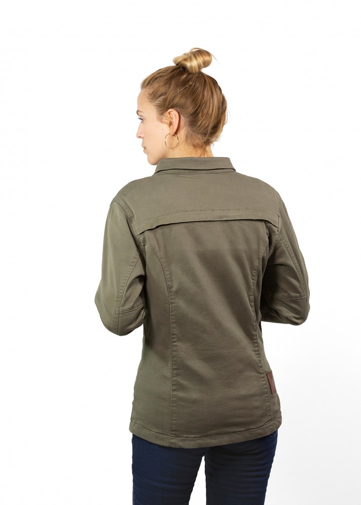 John Doe Motoshirt Women Olive