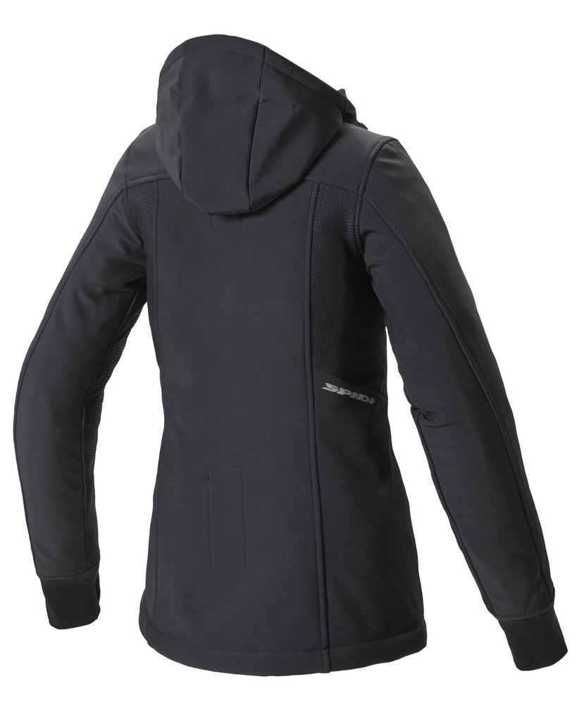 Spidi HOODIE ARMOR LADY Black