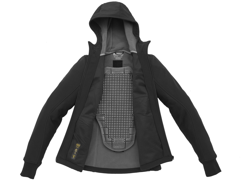 Spidi HOODIE ARMOR LADY Black