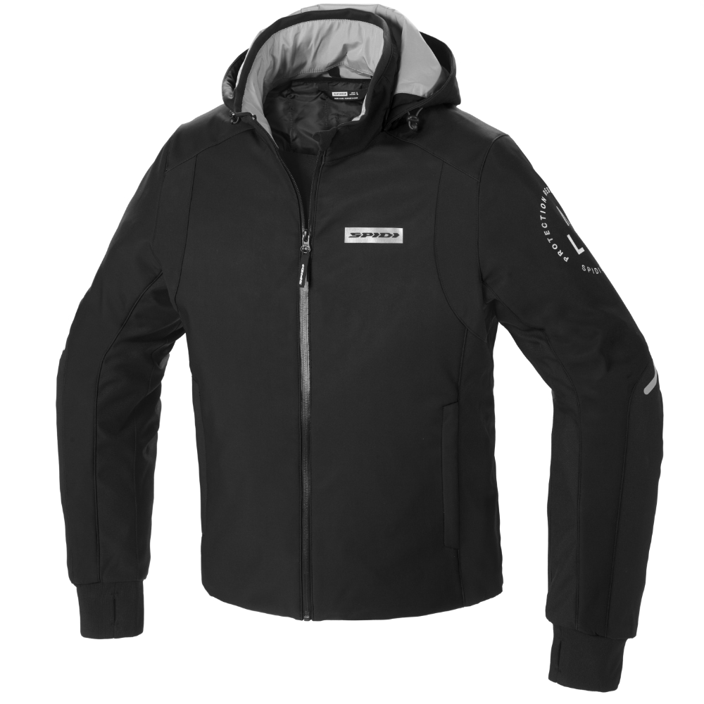 SPIDI HOODIE ARMOR H2OUT Black