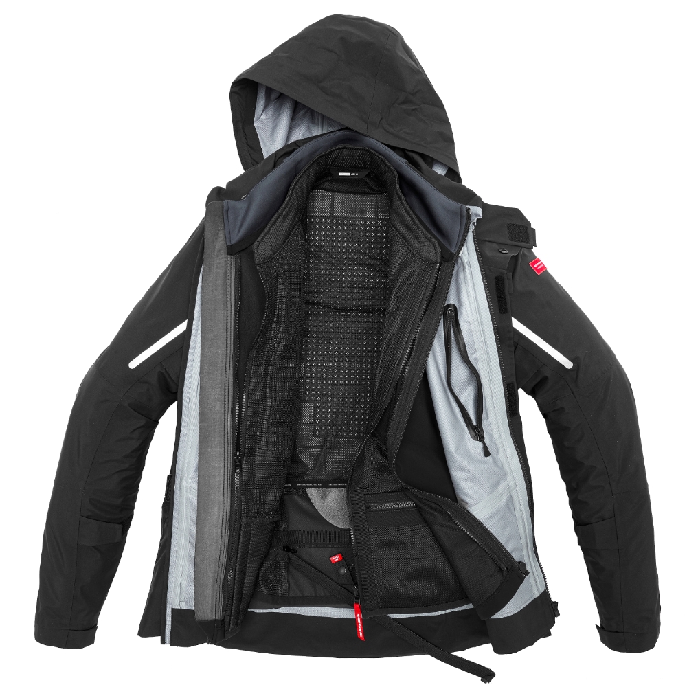 SPIDI MISSION-T JACKET Black