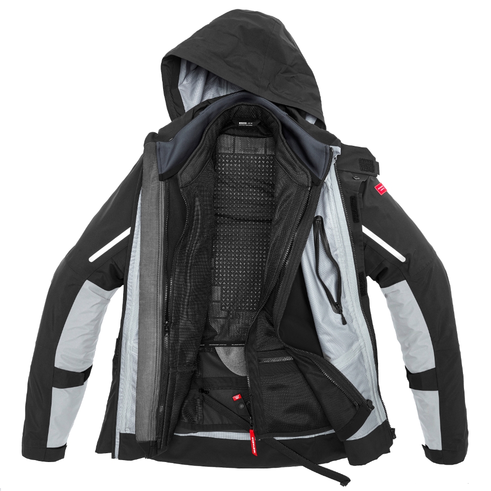 SPIDI MISSION-T JACKET Black/Ice