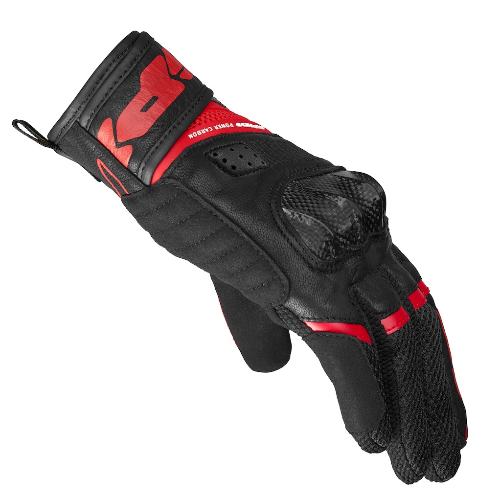 Spidi Power Carbon Lady Red