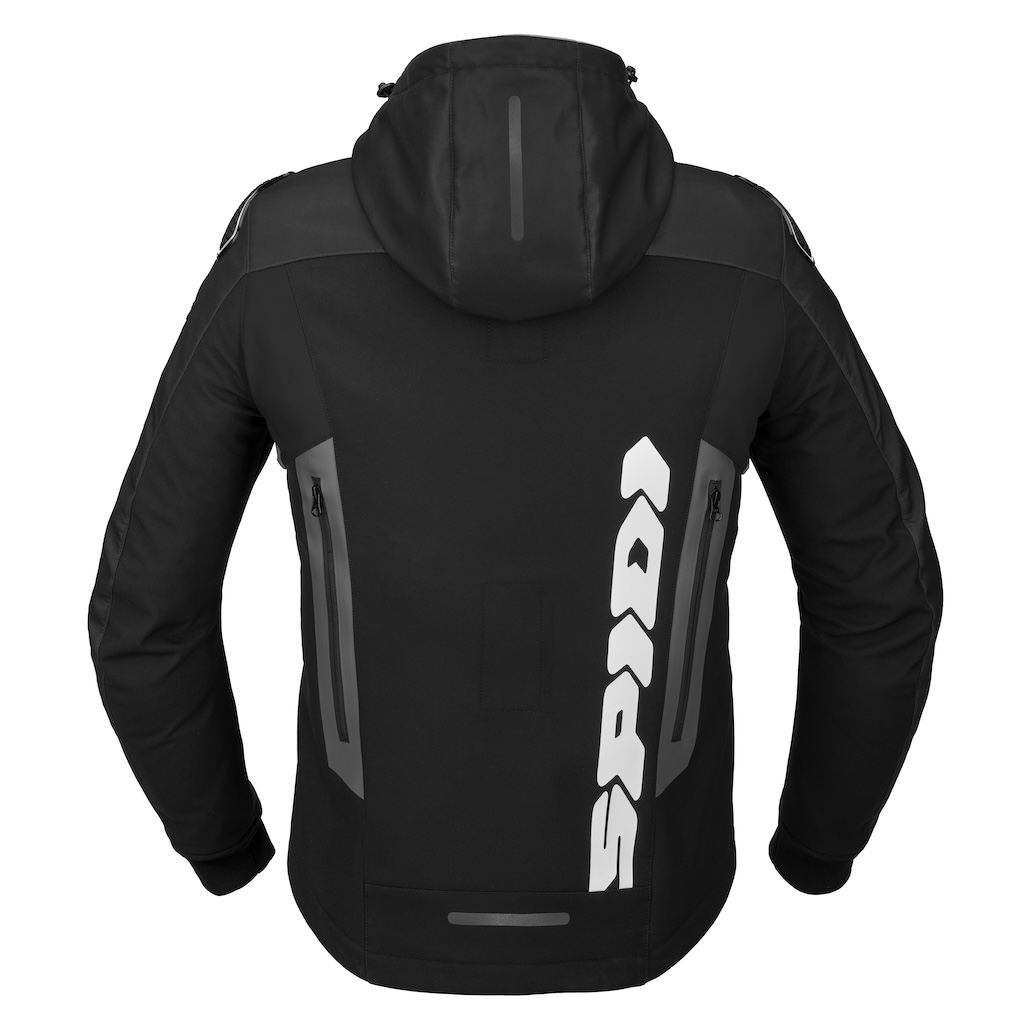 Spidi Hoodie Warrior Black