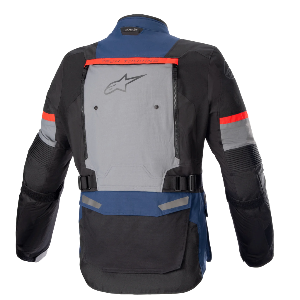 Alpinestars Bogota' Pro Drystar Jacket Dark Blue Black Bright Red