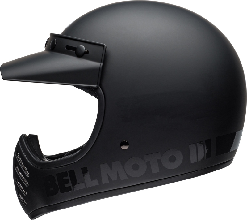 BELL Moto-3 Classic Blackout Matt Gloss