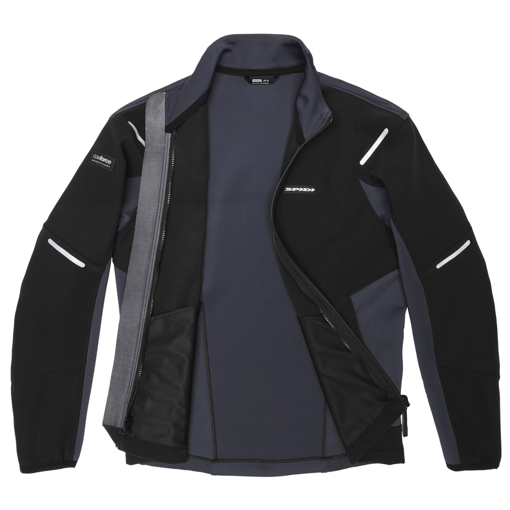 SPIDI MISSION-T SOFTSHELL Black