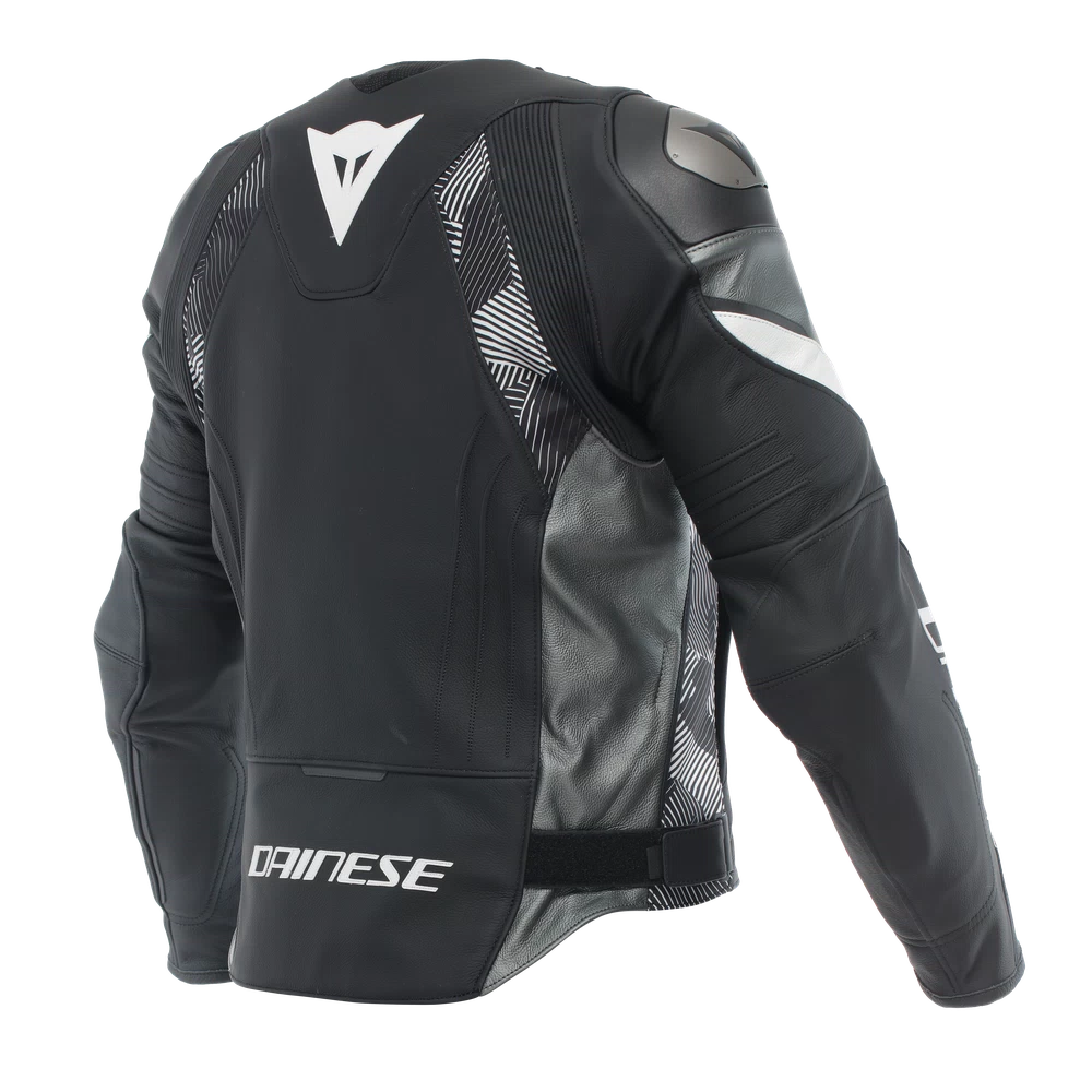 Dainese Avro 5 Leather Jacket black/white/anthracite