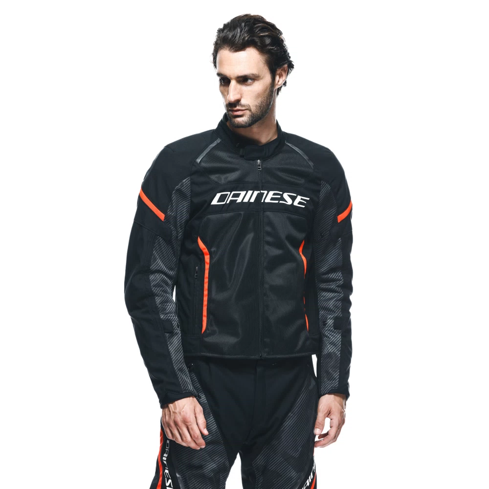 Dainese Air Frame 3 Tex Jacket black/black/red-fluo