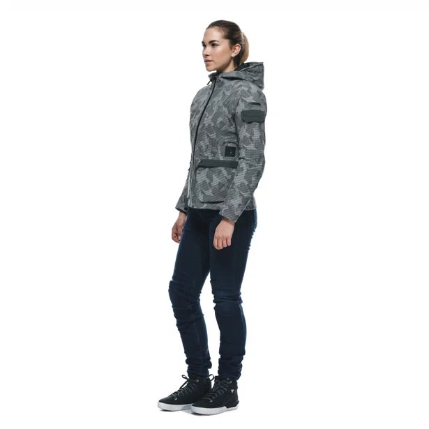 Dainese CENTRALE ABSØLUTESHELL™ PRO JACKET WMN london fog camo dots