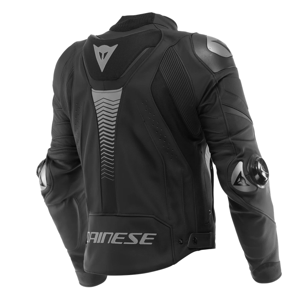 Dainese Super Speed 4 Leather Jacket black-matt/charcoal-gray