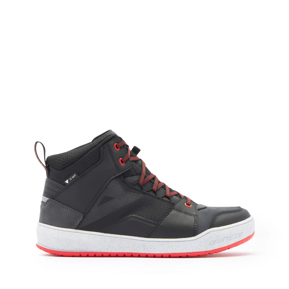 Dainese Suburb D-Wp Shoes black/white/red-lava