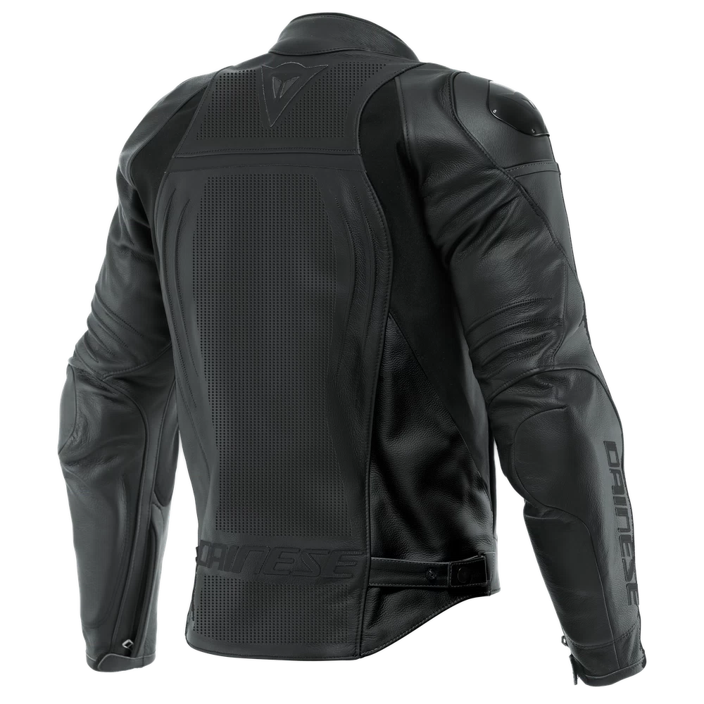 Dainese Racing 4 Leather Jacket Perf. black/black/black