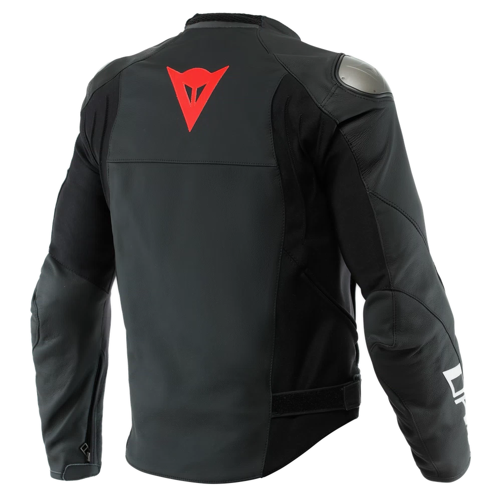 Dainese Sportiva Leather Jacket black-matt/black-matt/black-matt