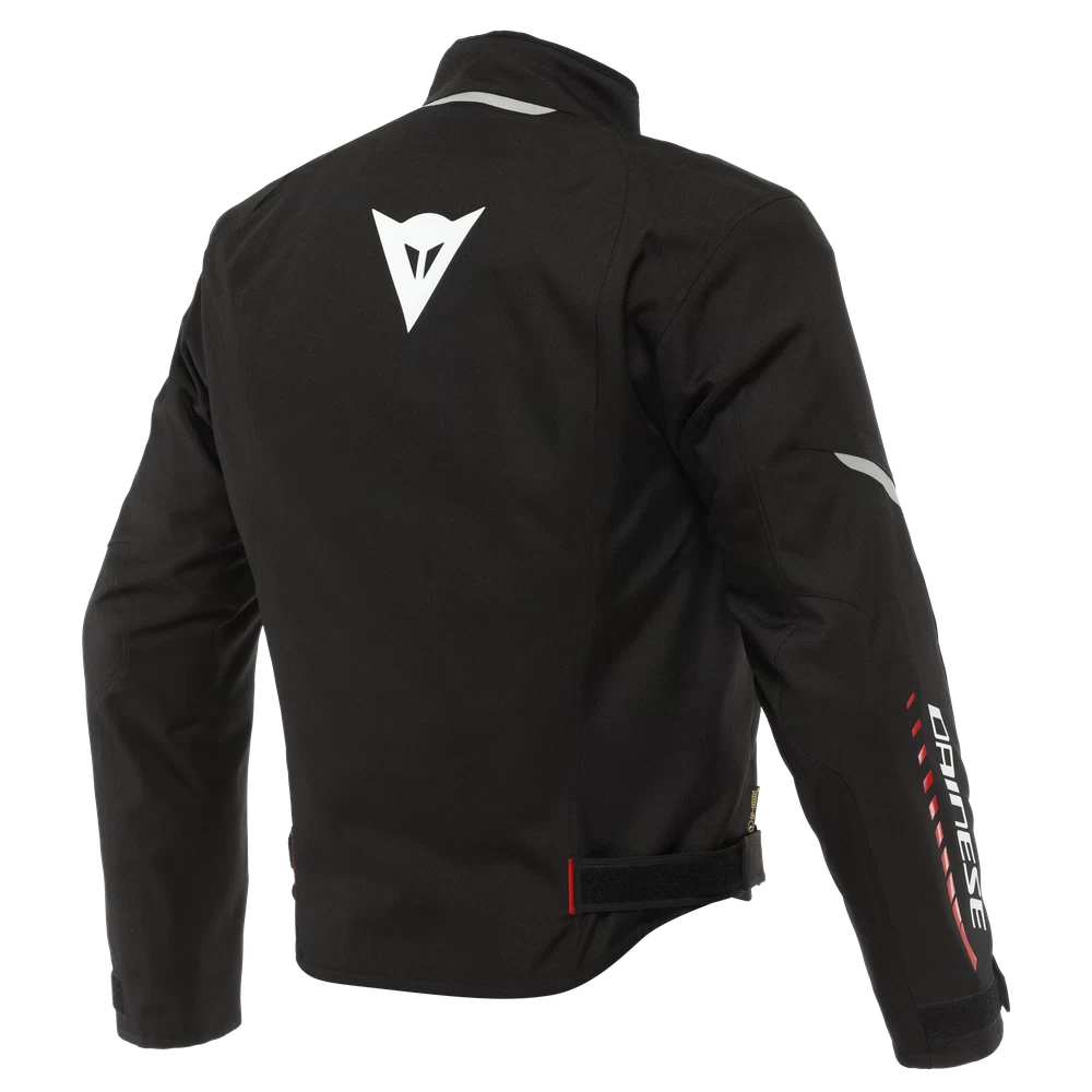 Dainese Veloce D-Dry® Jacket black/white/lava-red