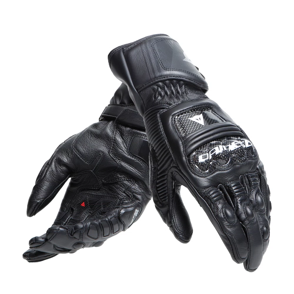 Dainese Druid 4 Leather Gloves black/black/charcoal-gray