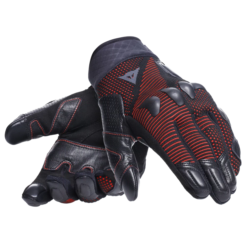 Dainese Unruly Ergo-Tek Gloves black/fluo-red