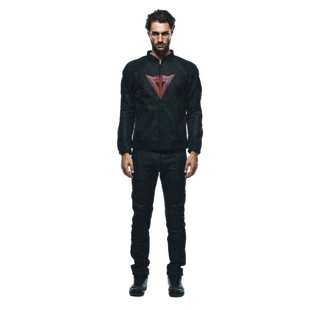 Dainese Herosphere Tex Jacket black/red diamond