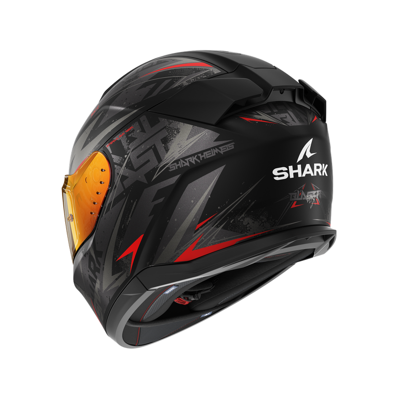 Shark D-Skwal 3 Blast-R Mat Black Anthracite Red