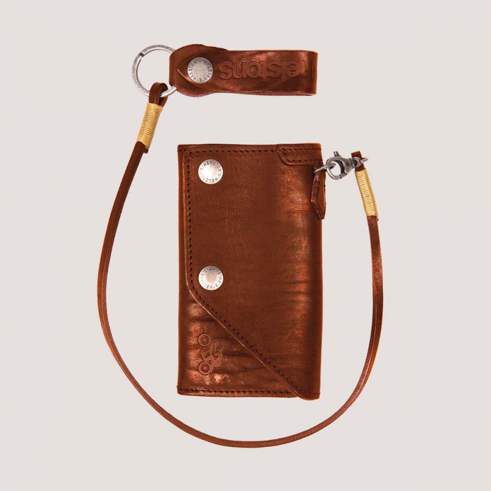 Helstons PORTEFEUILLE Leather tan