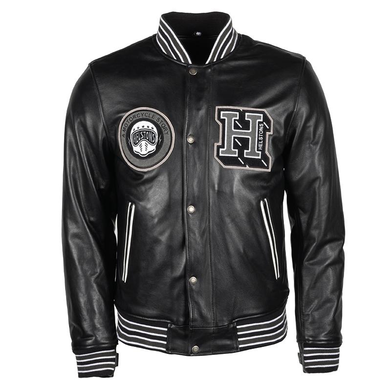 Helstons COLLEGE Leather Rag Black