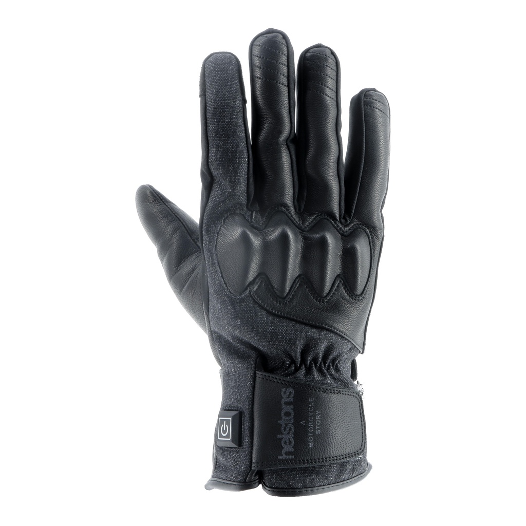 Helstons CURTIS Winter (HEATING) T-Leather black-grey