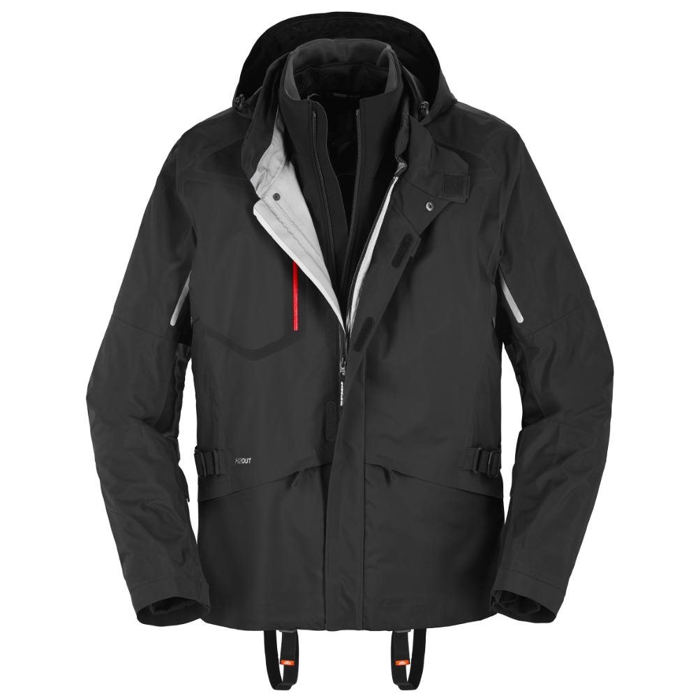 Spidi Mission-T Jacket Black