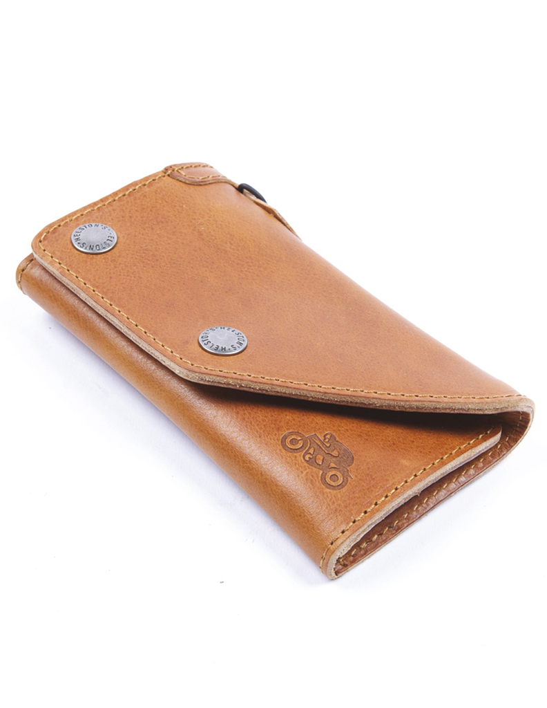 Helstons PORTEFEUILLE Leather tan