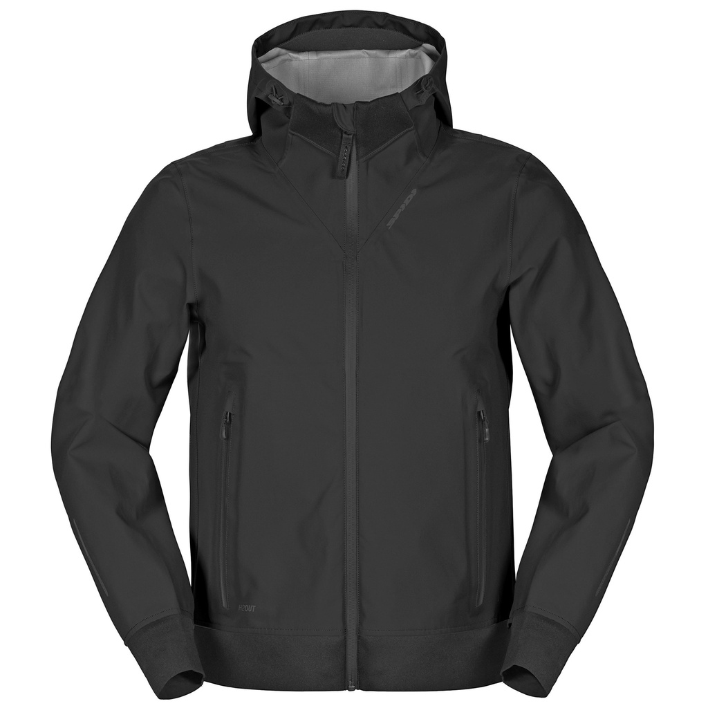 Spidi Hoodie Shell Black