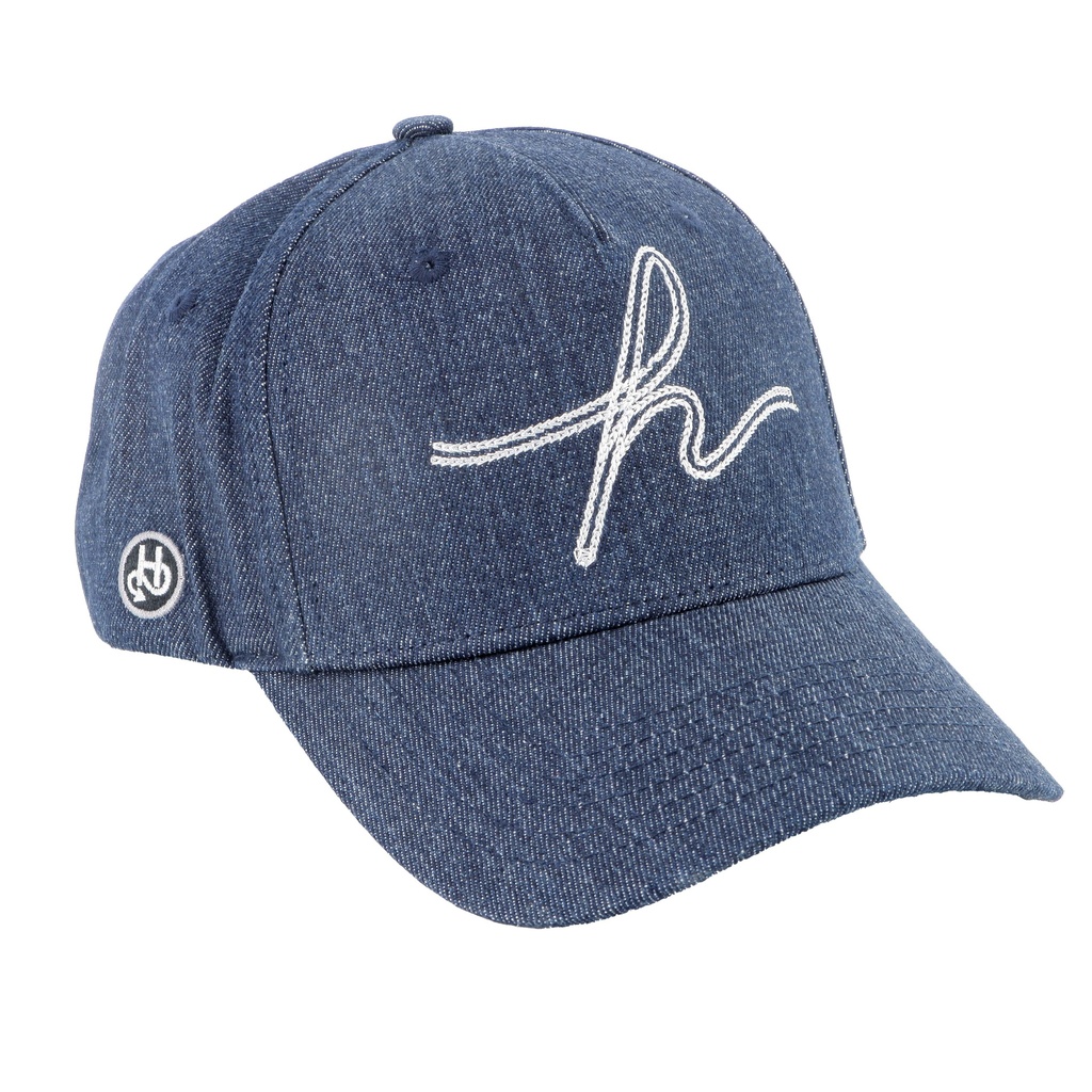 Helstons CAP DENIM blue