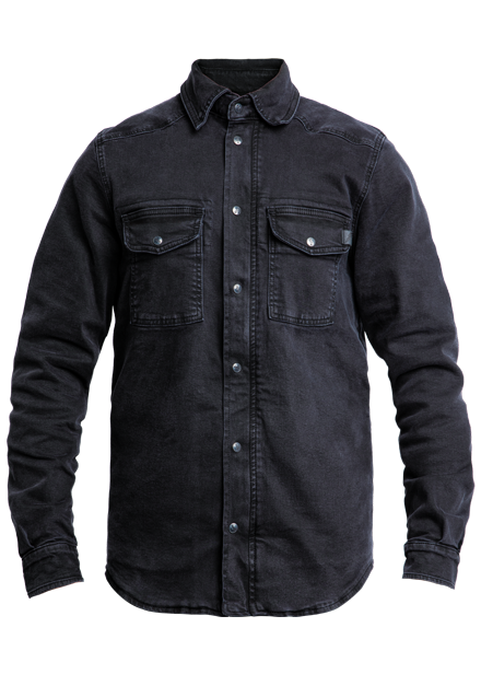 John Doe Motoshirt Denim Black