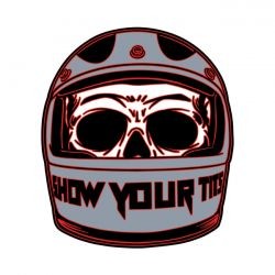 MCS SHOW YOUR HELMET STICKER