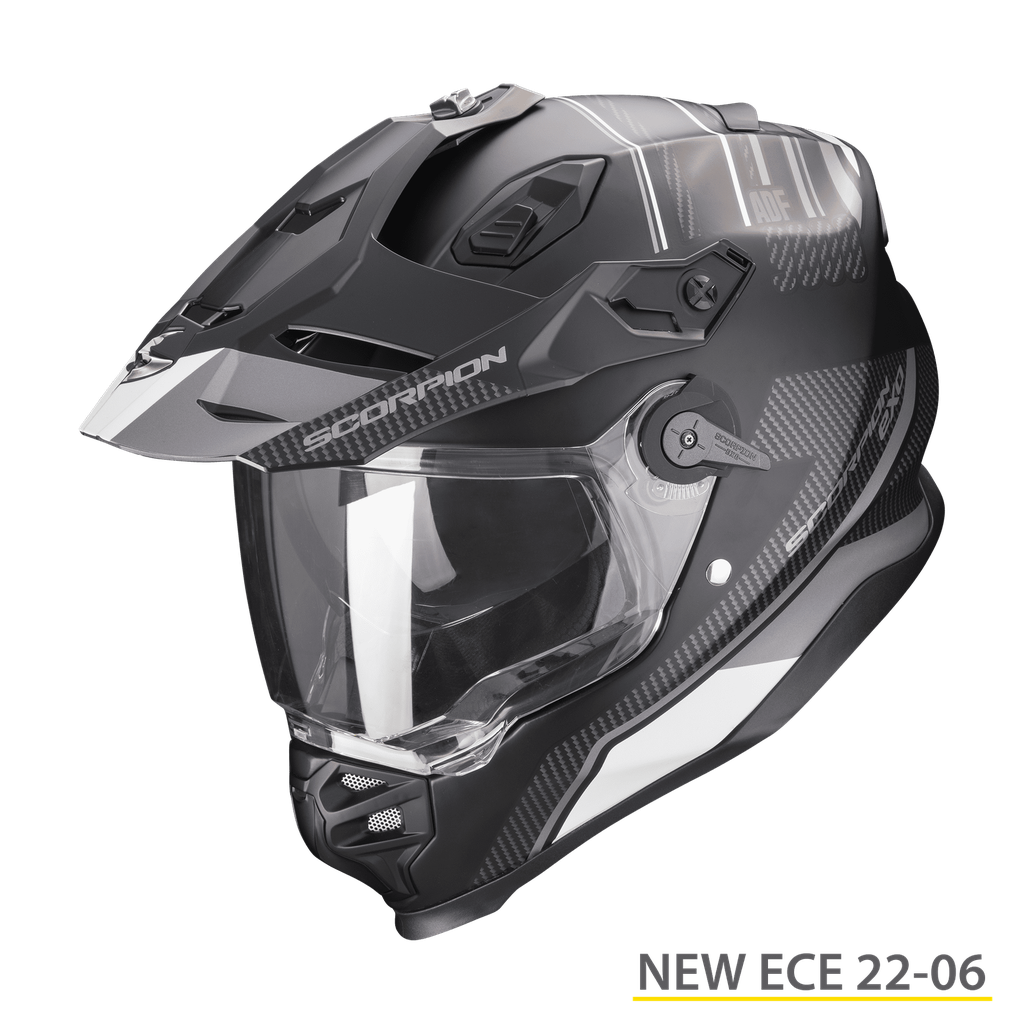 Scorpion Adf-9000 Air Desert Matt Black-Silver