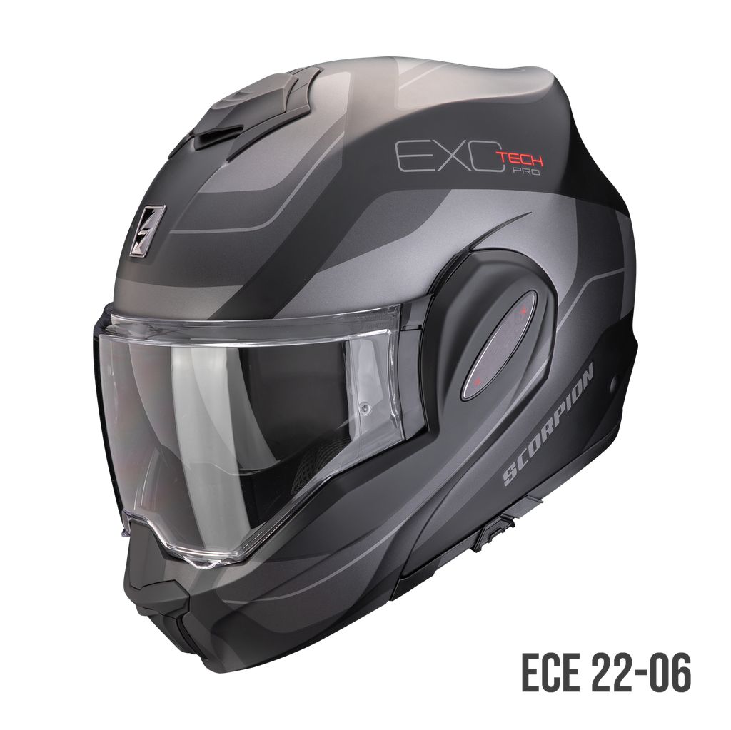 Scorpion EXO-TECH EVO PRO COMMUTA Matt Black-Silver