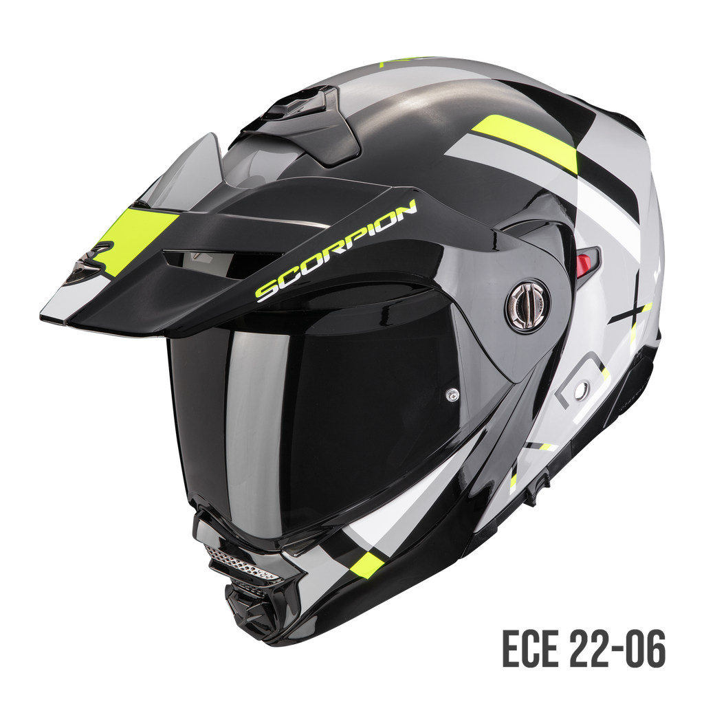 Scorpion ADX-2 GALANE Grey-Black-Neon Yellow