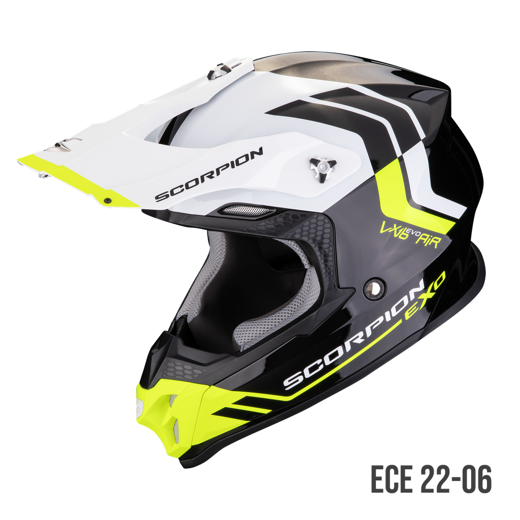 Scorpion VX-16 EVO AIR FUSION Black-Neon Yellow