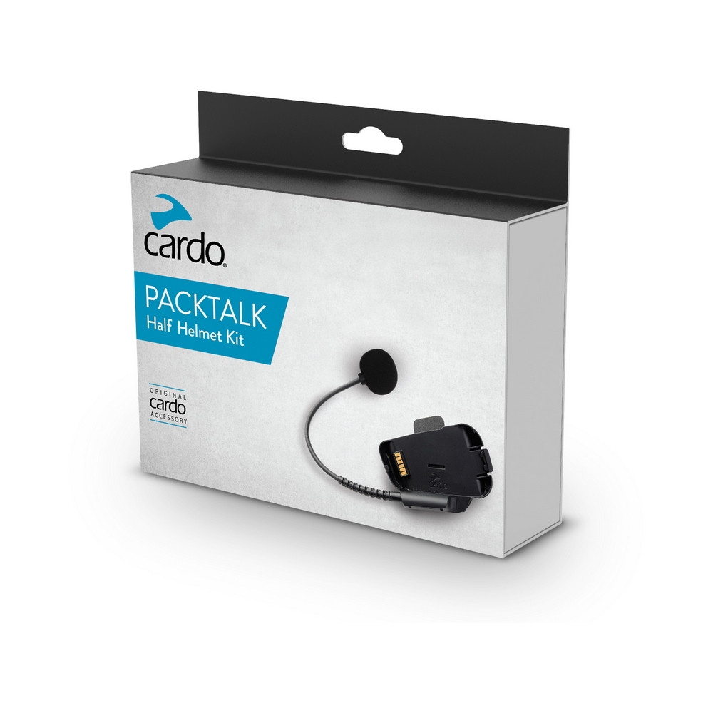 Cardo Base De Audio Con Micro Externo Packtalk Series Para Casco Jet